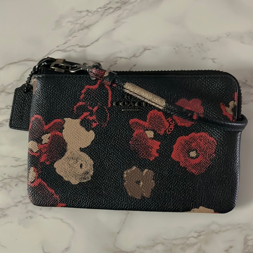 Limited Edition Coach Floral Wristlet